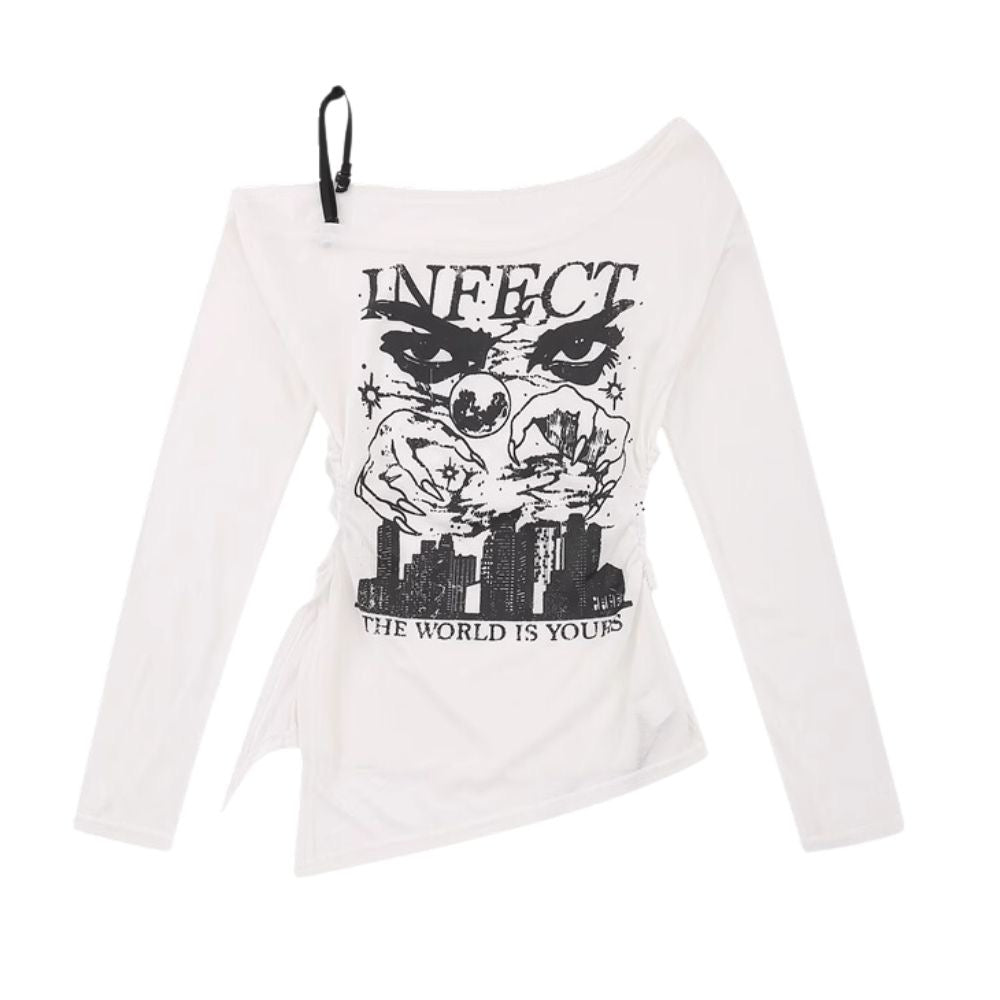 Punk Off-Shoulder Top