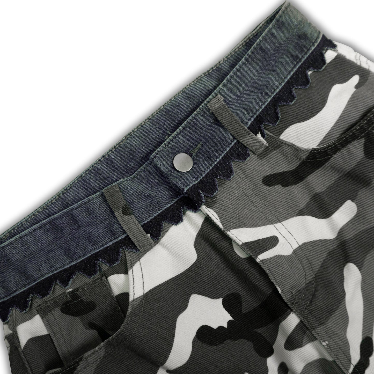 Camo Denim Cargo
