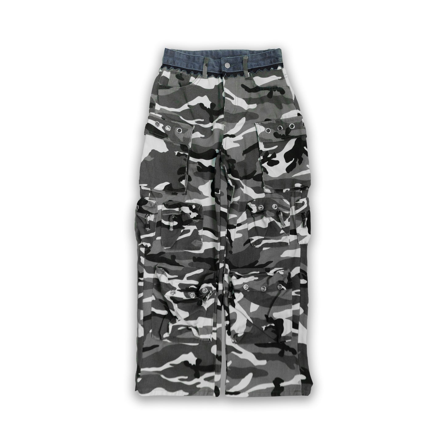 Camo Denim Cargo