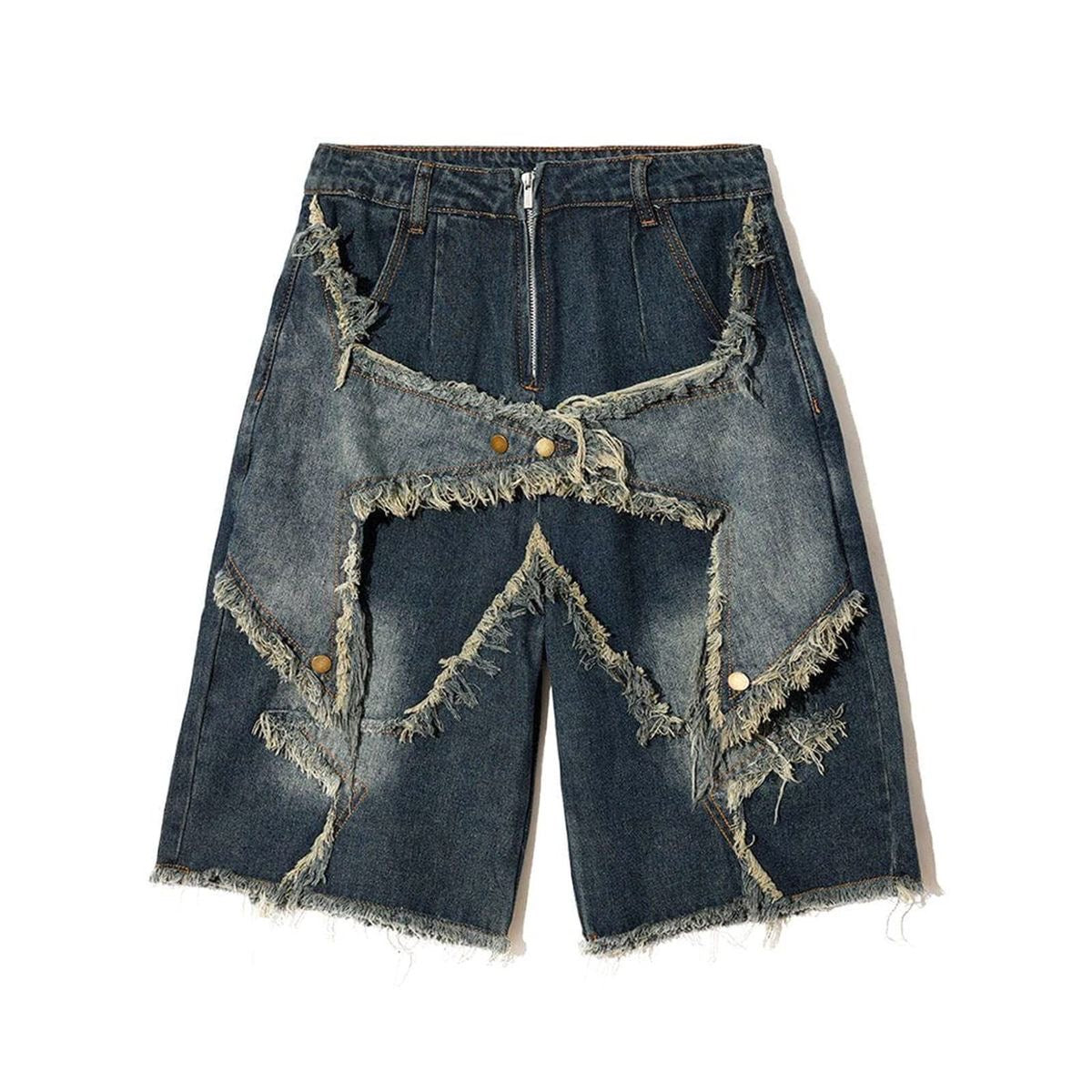 Star Patch Jorts