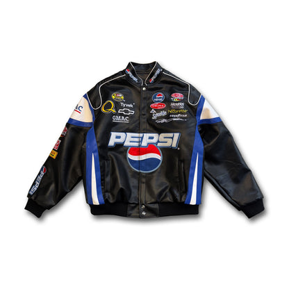 Pepsi Nascar Jacket - Leather