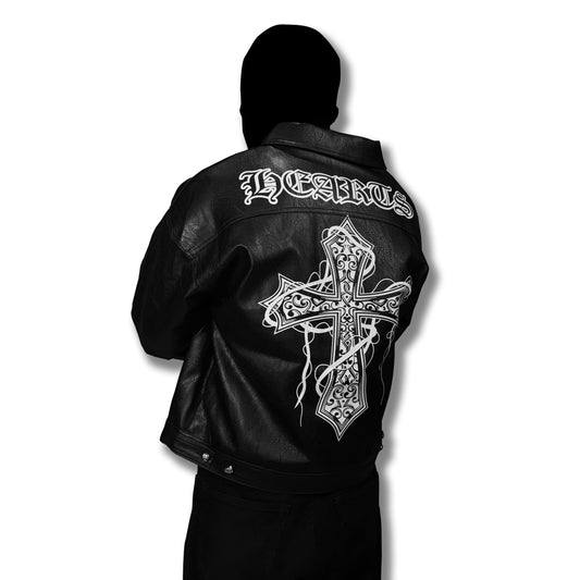 Chrome Hearts Leather Jacket