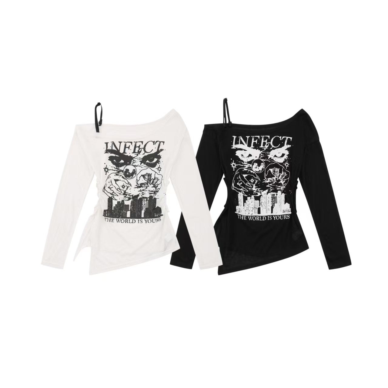 Punk Off-Shoulder Top