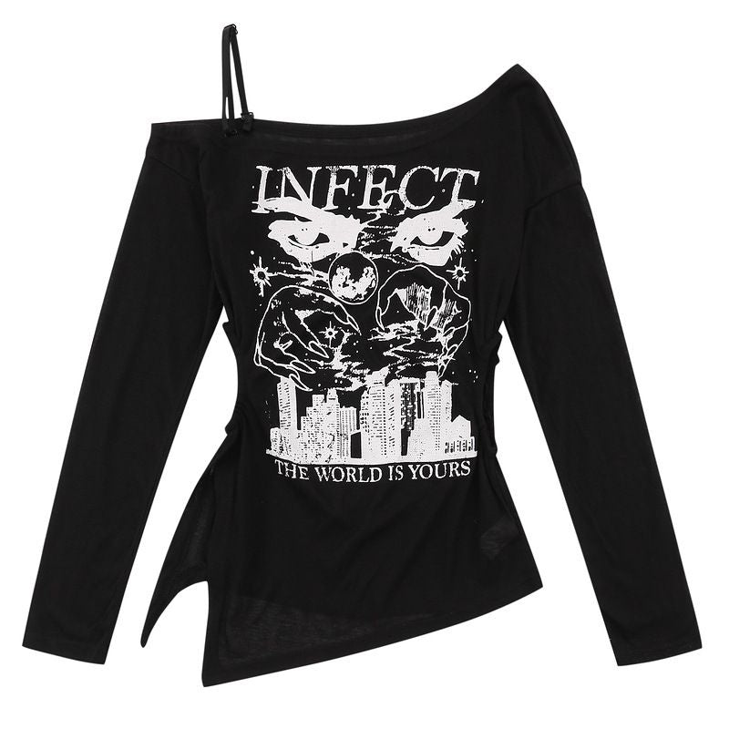 Punk Off-Shoulder Top