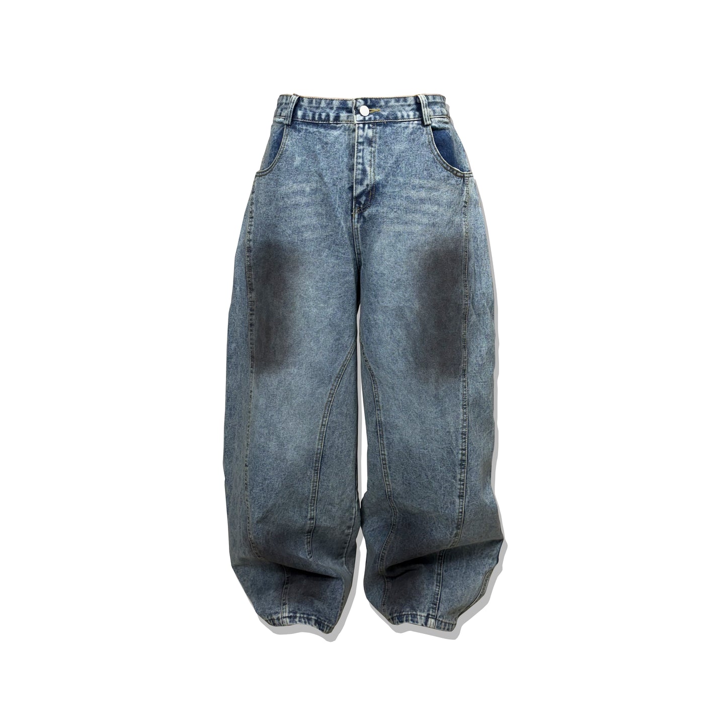 Stain Baggy Pants