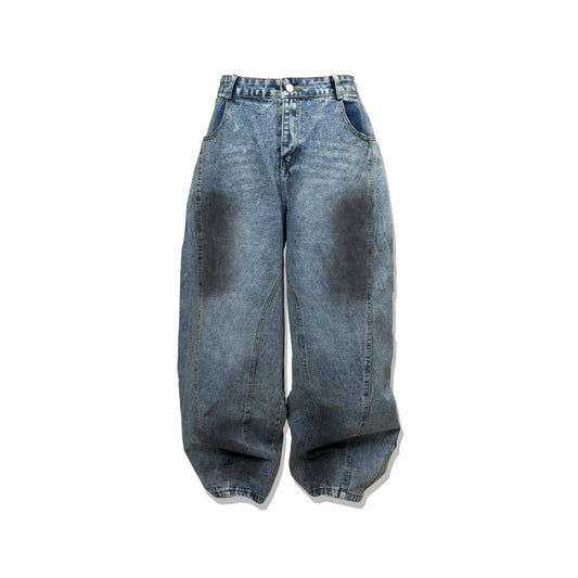 Stain Baggy Pants