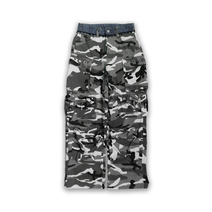 Camo Denim Cargo