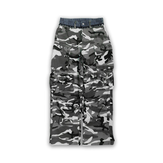 Camo Denim Cargo
