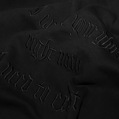 Zipper Hoodie - Embroidered